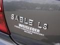 2004 Dark Shadow Grey Metallic Mercury Sable LS Premium Sedan  photo #8