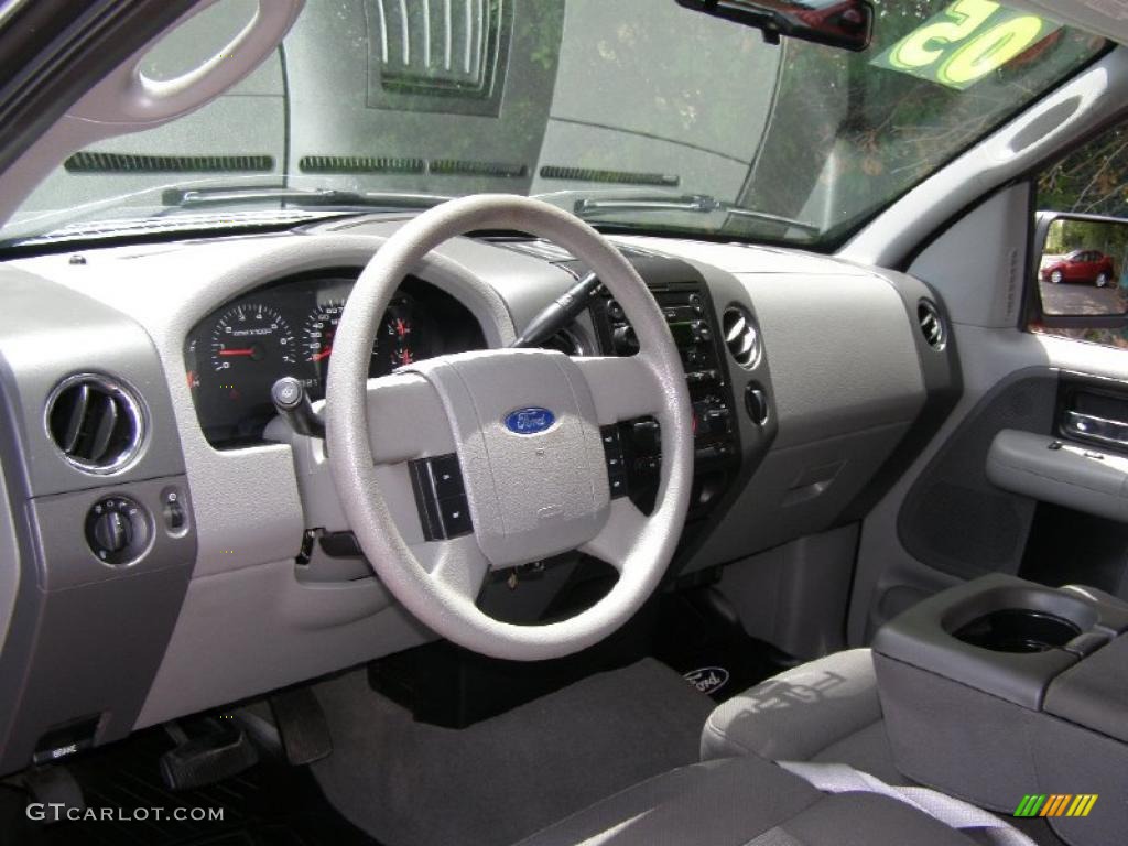 2005 F150 XLT SuperCab 4x4 - True Blue Metallic / Medium Flint Grey photo #12