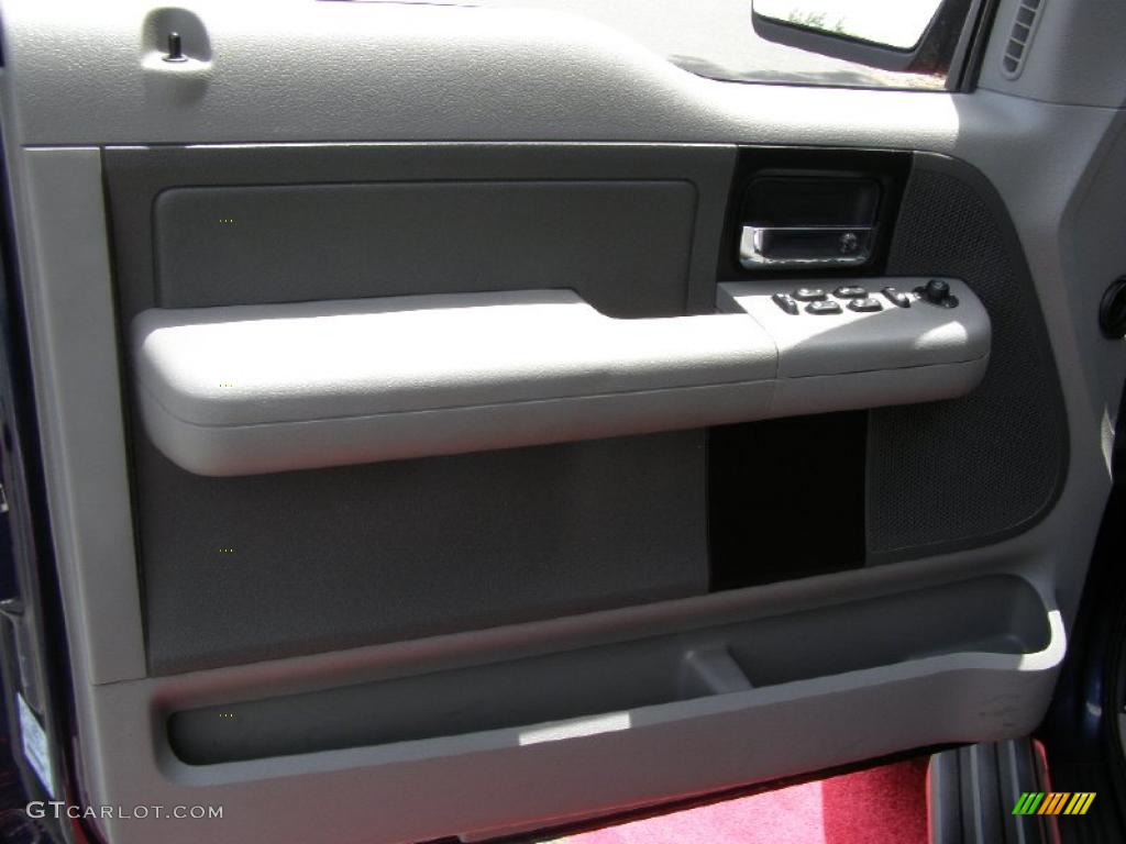 2005 F150 XLT SuperCab 4x4 - True Blue Metallic / Medium Flint Grey photo #13