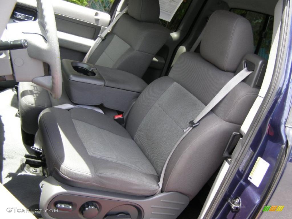 2005 F150 XLT SuperCab 4x4 - True Blue Metallic / Medium Flint Grey photo #16