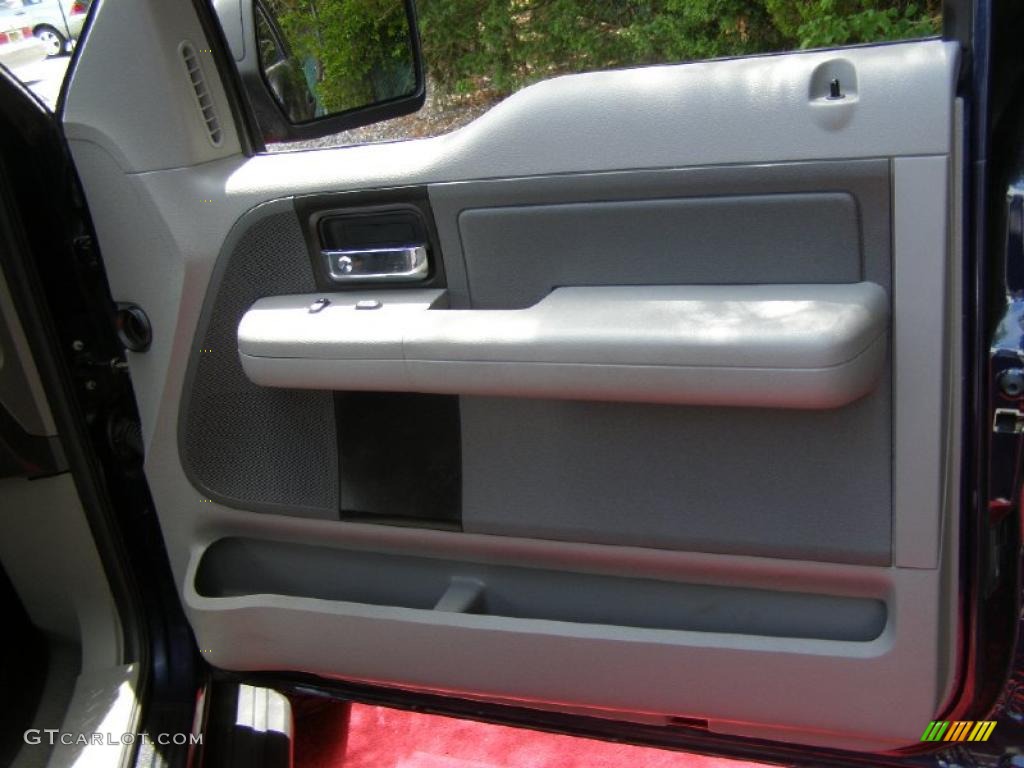 2005 F150 XLT SuperCab 4x4 - True Blue Metallic / Medium Flint Grey photo #22