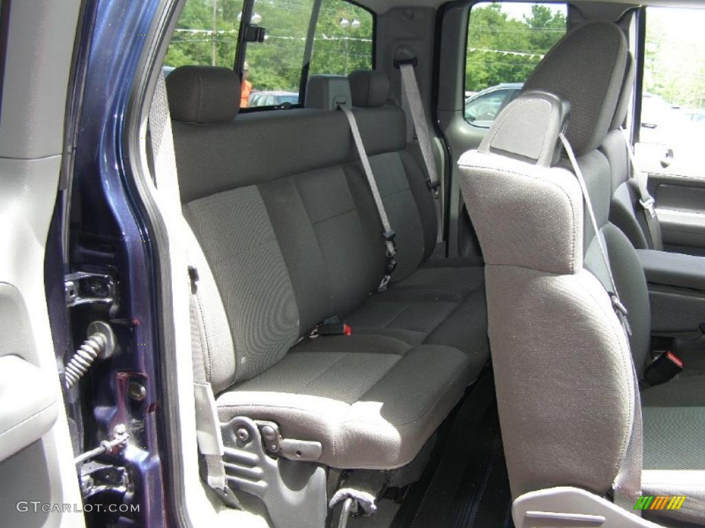 2005 F150 XLT SuperCab 4x4 - True Blue Metallic / Medium Flint Grey photo #25