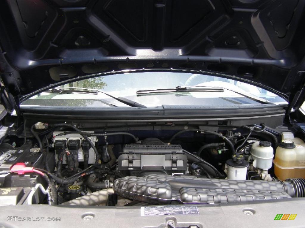 2005 F150 XLT SuperCab 4x4 - True Blue Metallic / Medium Flint Grey photo #26