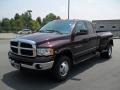 2005 Deep Molten Red Pearl Dodge Ram 3500 SLT Quad Cab 4x4 Dually #32683164