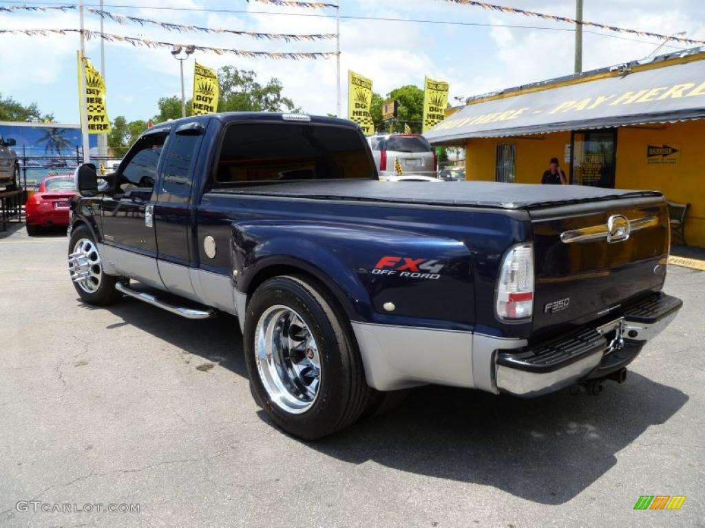 2004 Ford F350 Super Duty XLT SuperCab 4x4 Dually Custom Wheels Photo #32754630