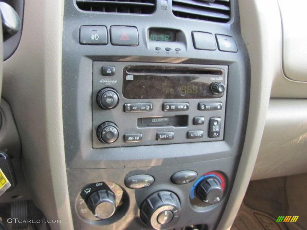 2004 Santa Fe GLS 4WD - Merlot Red / Beige photo #10