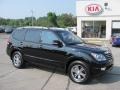 2009 Ebony Black Kia Borrego EX V8 4x4  photo #1