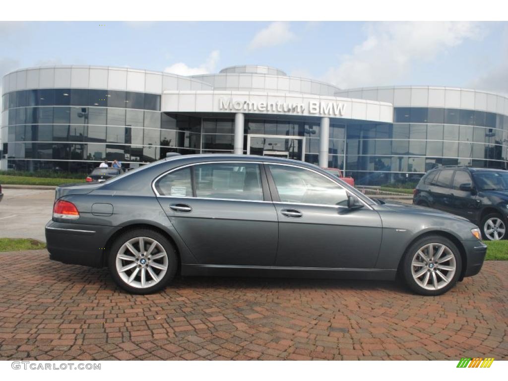 2008 7 Series 750Li Sedan - Titanium Grey Metallic / Flannel Grey photo #1