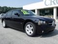 2010 Brilliant Black Crystal Pearl Dodge Charger Rallye  photo #2