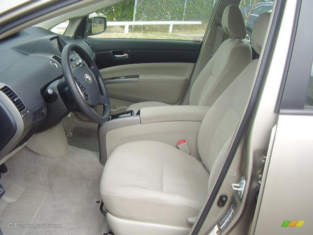 2007 Prius Hybrid - Driftwood Pearl / Bisque Beige photo #14