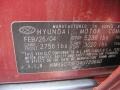 2004 Merlot Red Hyundai Santa Fe LX 4WD  photo #25