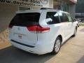 2011 Super White Toyota Sienna XLE  photo #2