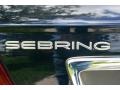 2002 Deep Sapphire Blue Pearl Chrysler Sebring Limited Convertible  photo #31