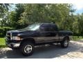 2003 Black Dodge Ram 2500 SLT Quad Cab 4x4  photo #2