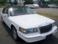 1996 Performance White Lincoln Town Car Signature  photo #12
