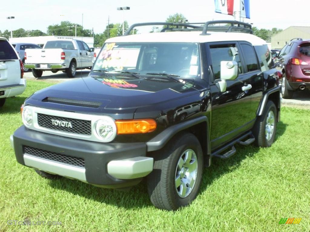 2007 FJ Cruiser  - Black Diamond / Dark Charcoal photo #1