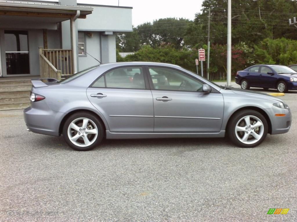 2008 MAZDA6 i Touring Sedan - Tungsten Gray Metallic / Black photo #7