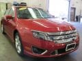 2010 Red Candy Metallic Ford Fusion Sport  photo #16