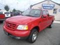 2003 Bright Red Ford F150 XL Sport SuperCab 4x4  photo #1