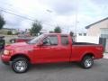 2003 Bright Red Ford F150 XL Sport SuperCab 4x4  photo #2