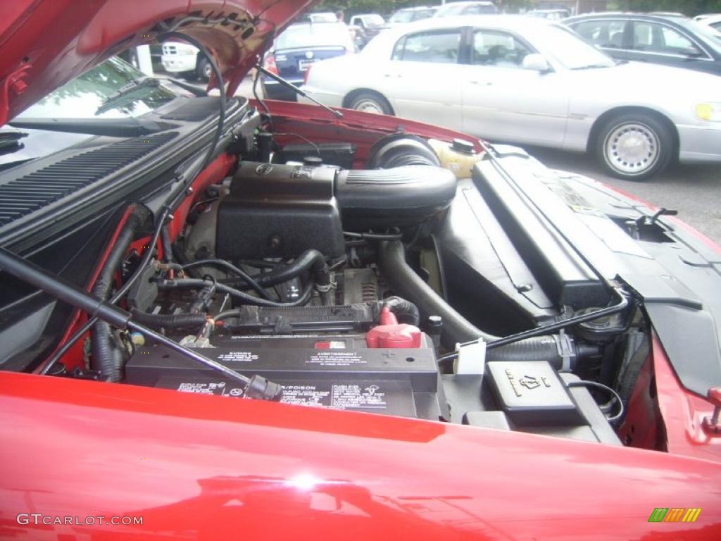 2003 F150 XL Sport SuperCab 4x4 - Bright Red / Medium Graphite Grey photo #15
