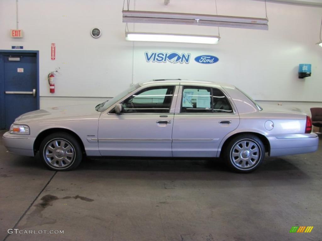2006 Grand Marquis LS - Silver Birch Metallic / Charcoal Black photo #14