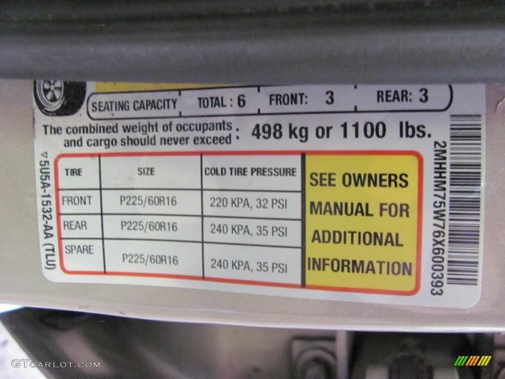 2006 Grand Marquis LS - Silver Birch Metallic / Charcoal Black photo #25