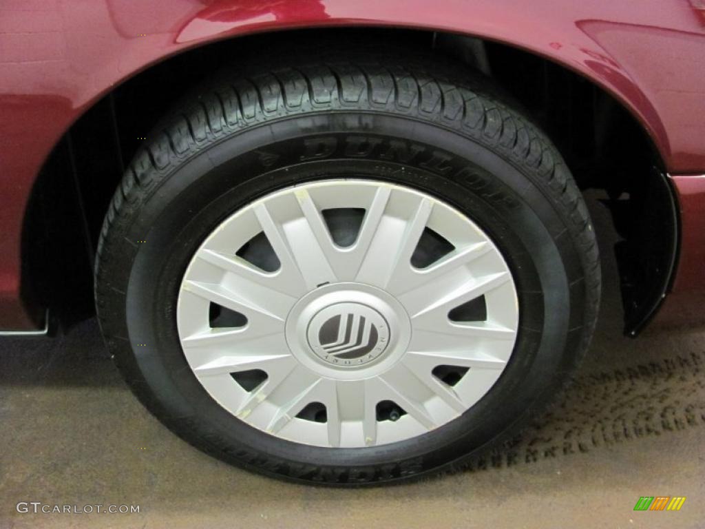 2004 Grand Marquis GS - Dark Toreador Red Metallic / Medium Parchment photo #17