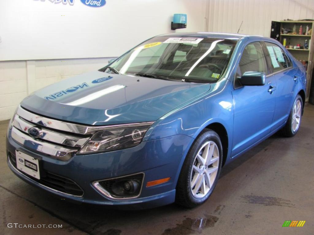 2010 Fusion SEL - Sport Blue Metallic / Charcoal Black photo #1