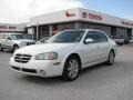 2003 Glacier White Pearl Nissan Maxima GLE  photo #2