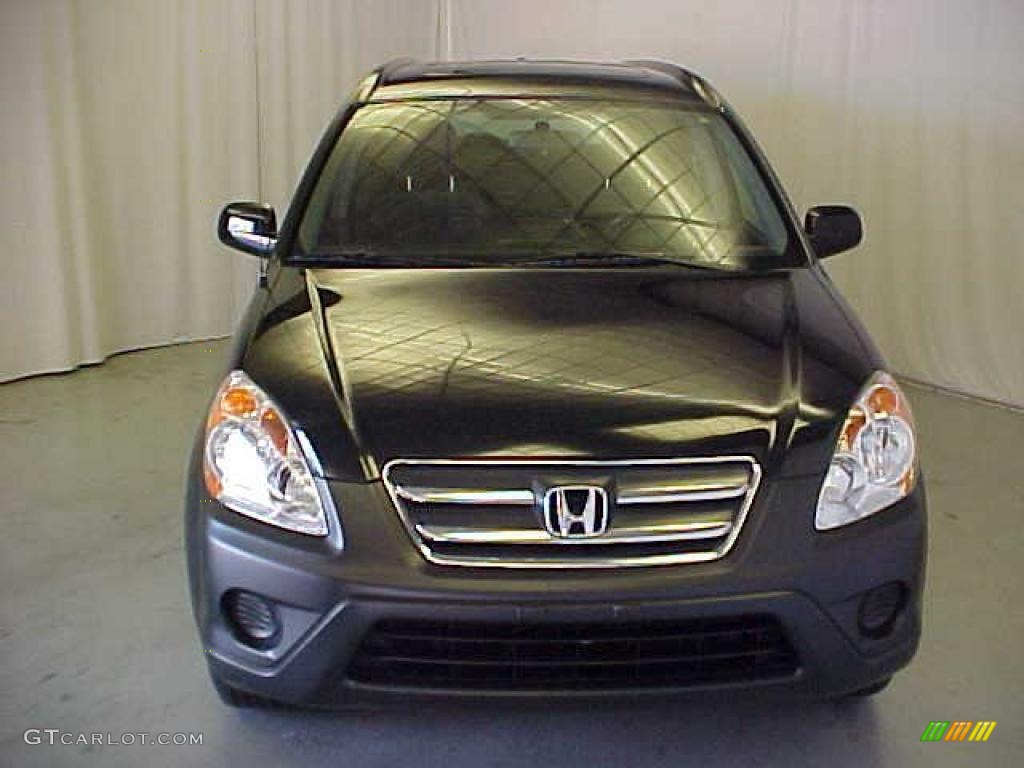 2005 CR-V EX 4WD - Nighthawk Black Pearl / Black photo #2