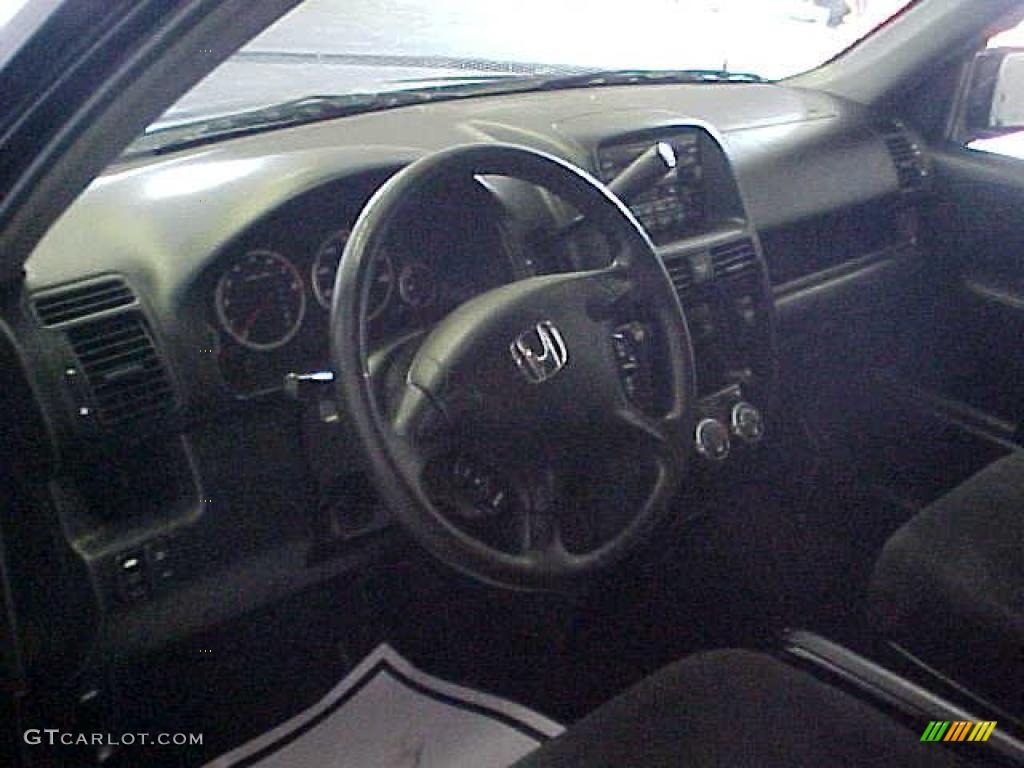 2005 CR-V EX 4WD - Nighthawk Black Pearl / Black photo #9