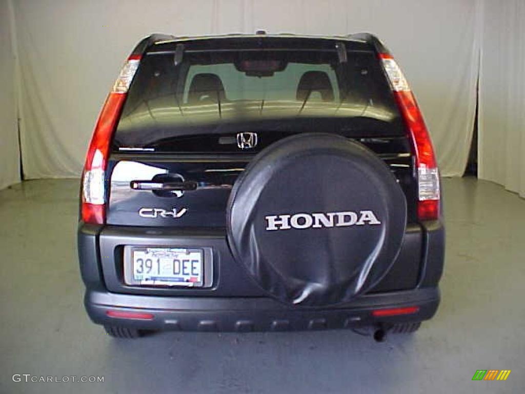2005 CR-V EX 4WD - Nighthawk Black Pearl / Black photo #20