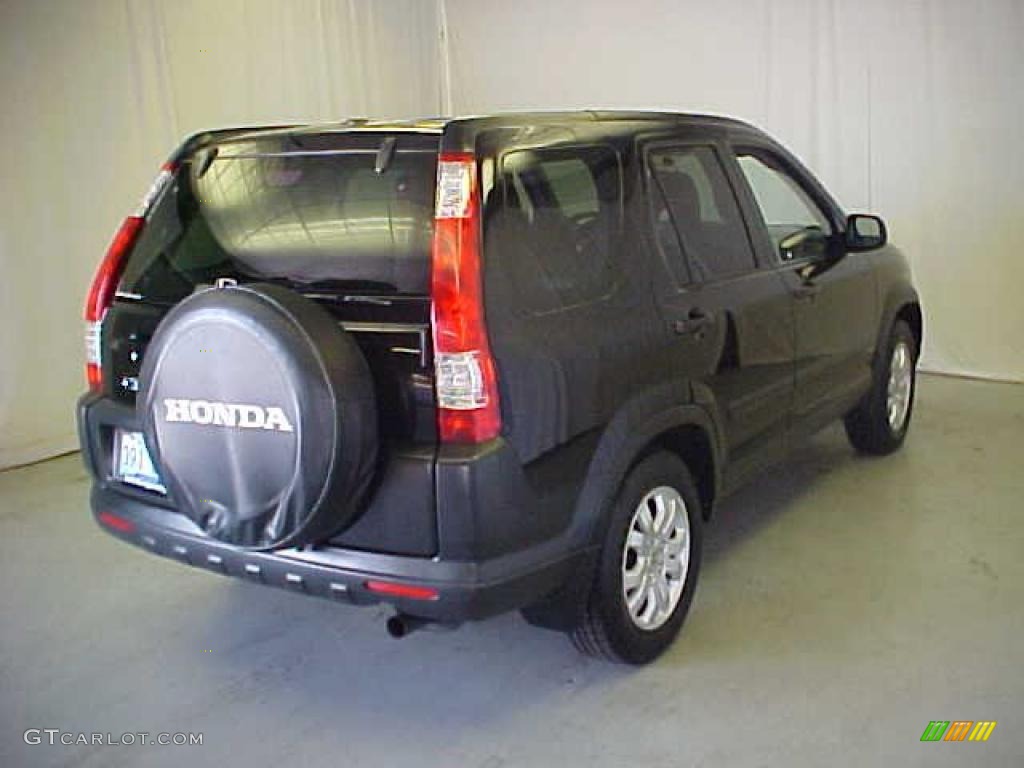 2005 CR-V EX 4WD - Nighthawk Black Pearl / Black photo #21