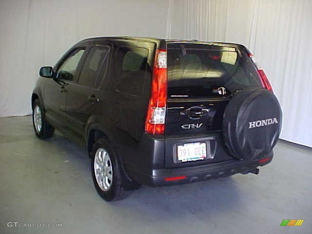2005 CR-V EX 4WD - Nighthawk Black Pearl / Black photo #22