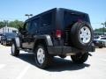 2008 Black Jeep Wrangler Unlimited X 4x4  photo #2