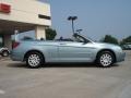 2009 Clearwater Blue Pearl Chrysler Sebring LX Convertible  photo #2