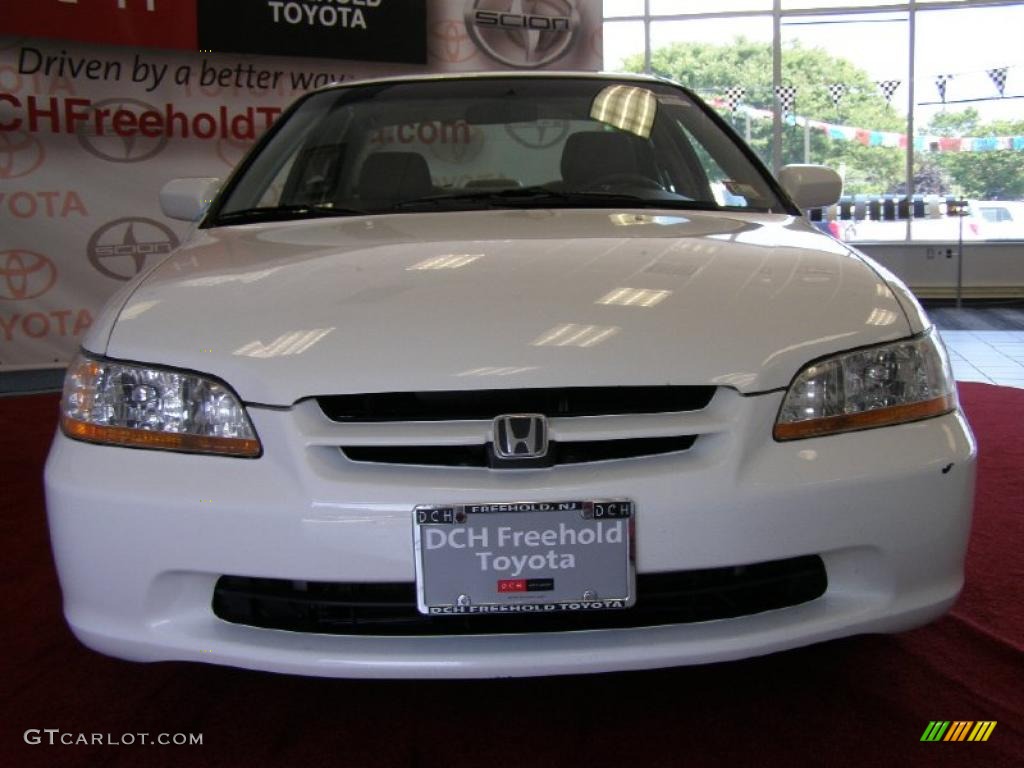 1998 Accord EX Sedan - Taffeta White / Quartz photo #2