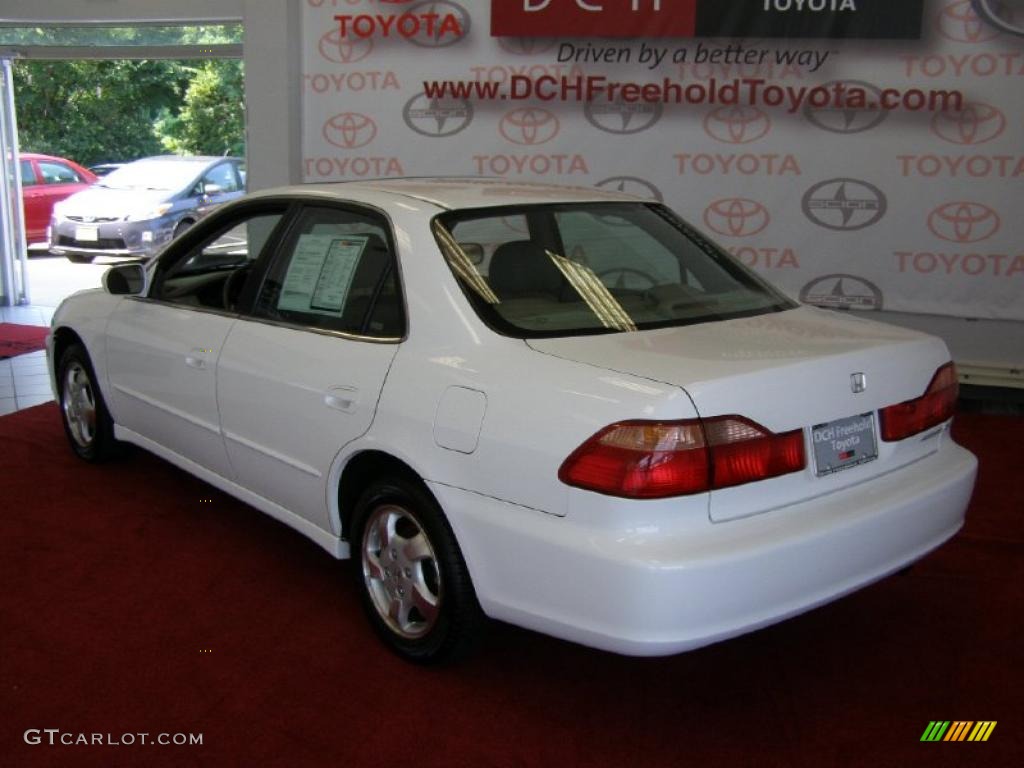 1998 Accord EX Sedan - Taffeta White / Quartz photo #6