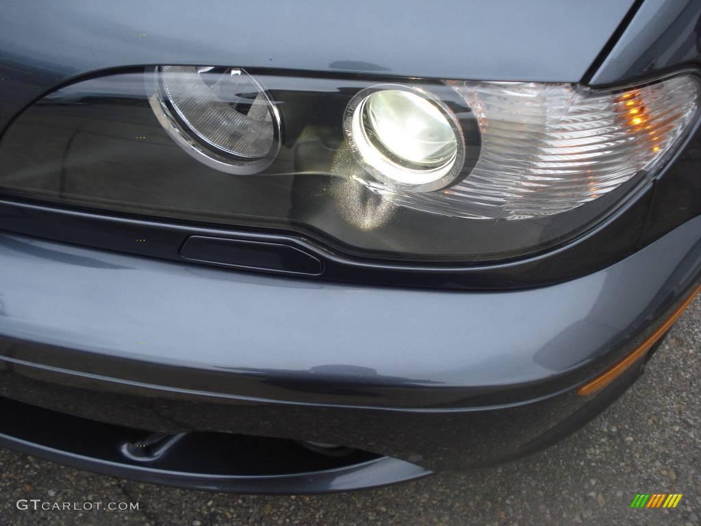 2006 3 Series 325i Convertible - Sparkling Graphite Metallic / Black photo #3