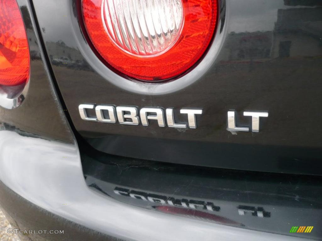 2009 Cobalt LT Coupe - Black / Gray photo #11