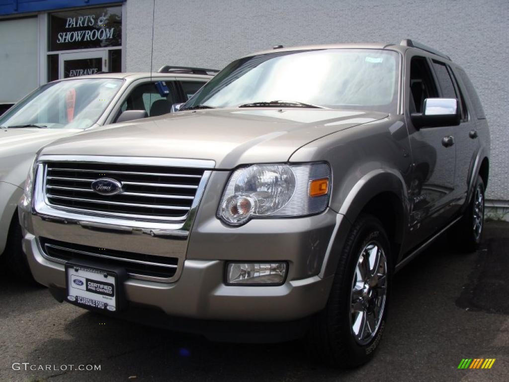 Vapor Silver Metallic Ford Explorer