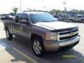 2008 Graystone Metallic Chevrolet Silverado 1500 LT Extended Cab  photo #6