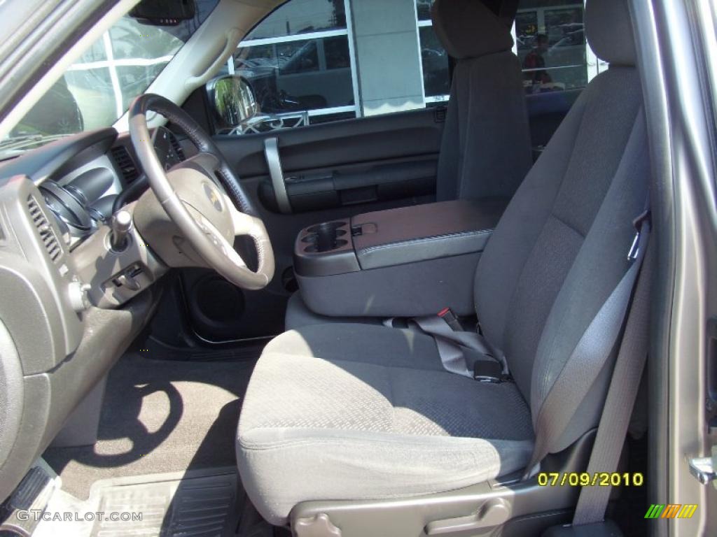 2008 Silverado 1500 LT Extended Cab - Graystone Metallic / Ebony photo #10