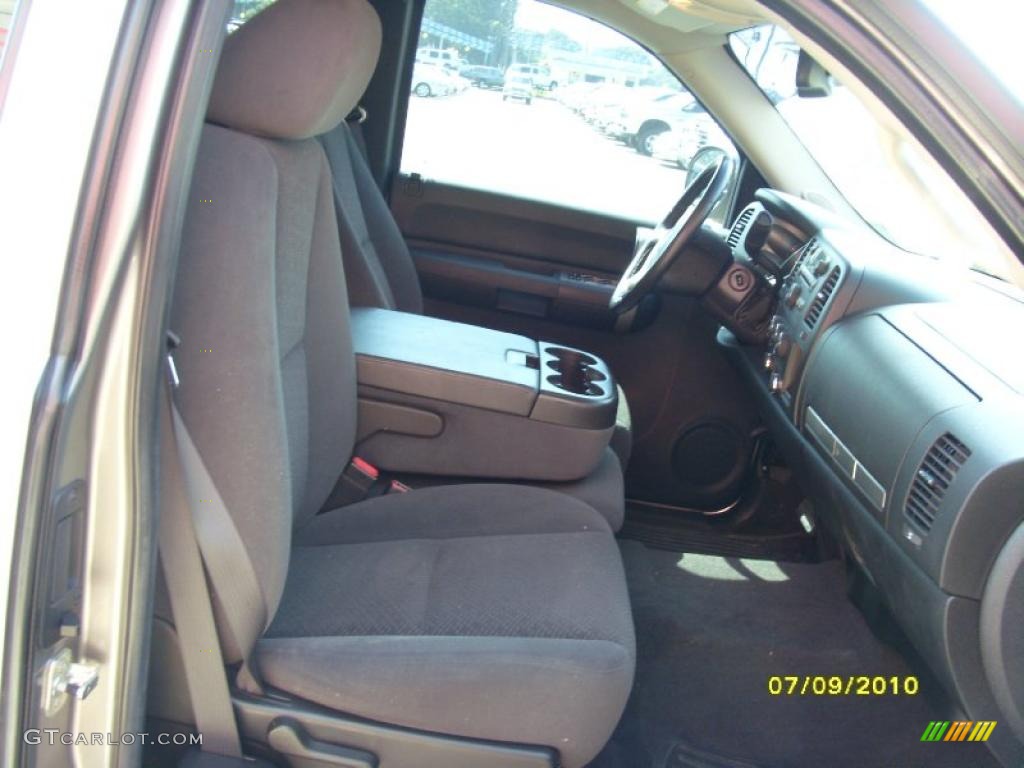 2008 Silverado 1500 LT Extended Cab - Graystone Metallic / Ebony photo #12