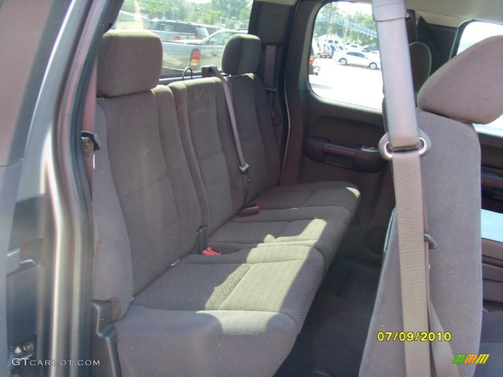 2008 Silverado 1500 LT Extended Cab - Graystone Metallic / Ebony photo #13