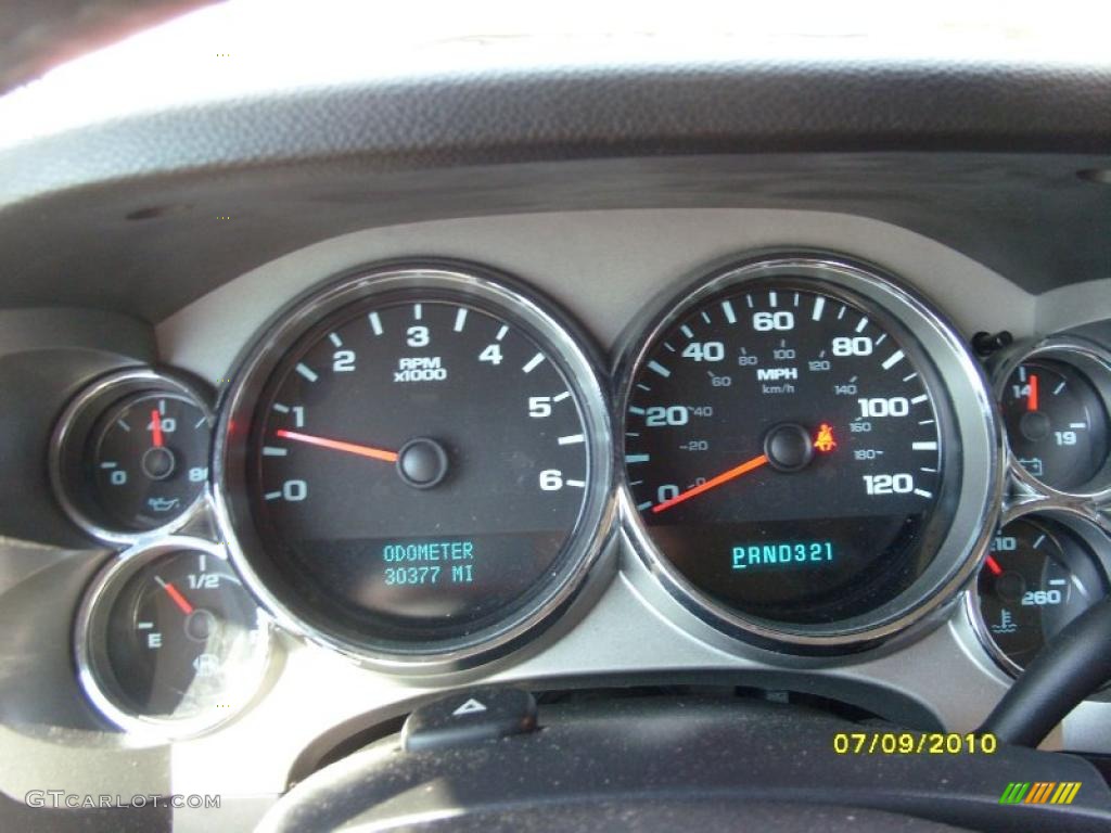 2008 Silverado 1500 LT Extended Cab - Graystone Metallic / Ebony photo #14