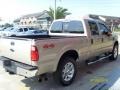 2008 Pueblo Gold Metallic Ford F250 Super Duty Lariat Crew Cab 4x4  photo #7