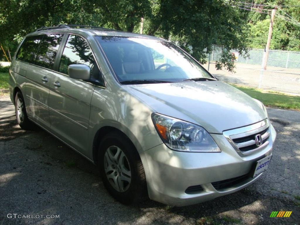 2005 Odyssey EX-L - Silver Pearl Metallic / Gray photo #3