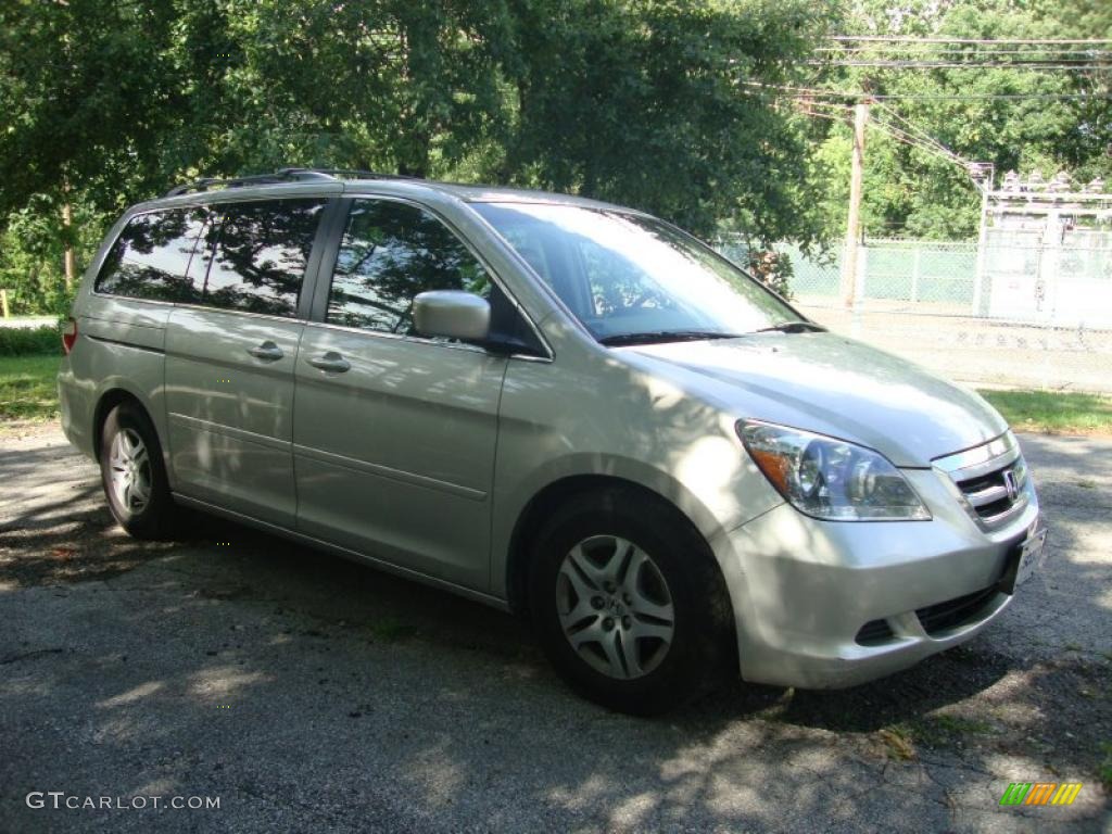 2005 Odyssey EX-L - Silver Pearl Metallic / Gray photo #5